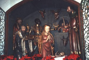 Foto der Krippe im Mariendom