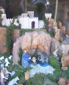 Foto der Krippe in St. Andreas