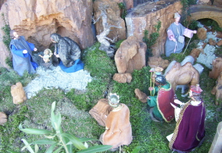 Foto der Krippe in St. Andreas