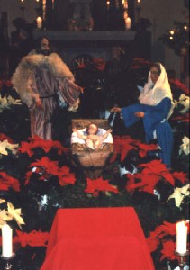 Foto der Krippe in St. Canisius