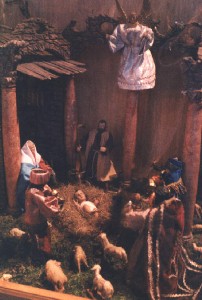 Foto der Krippe in St. Elisabeth