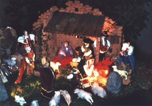 Foto der Krippe in St. Georg