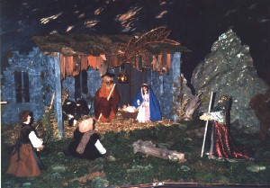 Foto der Krippe in St. Jakob