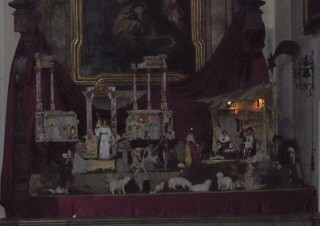Foto der Krippe in St. Margaret