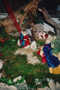 Foto der Krippe in St. Peter und Paul