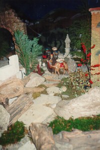 Foto der Krippe in St. Peter und Paul