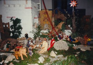 Foto der Krippe in St. Peter und Paul