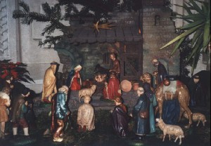 Foto der Krippe in St. Remigius