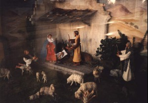Foto der Krippe in St. Thadd&auml;us