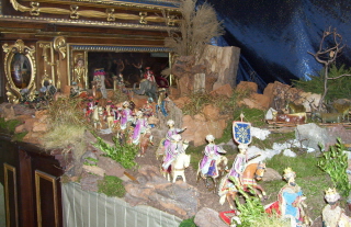Foto der Krippe in St. Ulrich und Afra