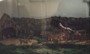 Foto der Hutterkrippe im Schloss in Burgau