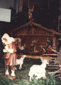 Foto der Krippe in St. Margaretha in R&ouml;fingen
