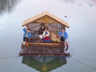 Foto der Flosskrippe in Donauw&ouml;rth