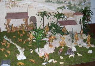 Foto der Krippe in St. Georg in Donauw&ouml;rth-Auchsesheim