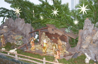 Foto der Krippe in St. Laurentius in Donauw&ouml;rth-Berg