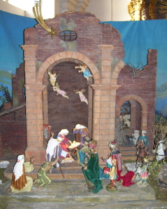 Foto der Krippe in Mari&auml; Himmelfahrt in F&uuml;rstenfeldbruck