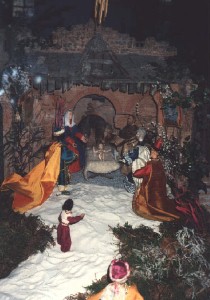 Foto der Krippe in St. Jakob in Friedberg