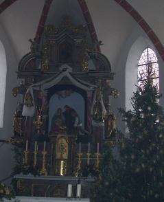 Foto der Krippe in St. Antonius in Tiefenbach