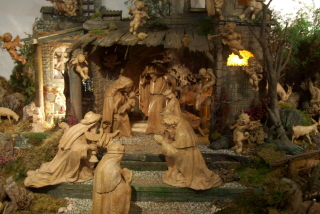 Foto der Krippe in St. Martin in Illertissen