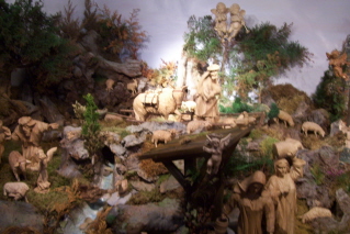 Foto der Krippe in St. Martin in Illertissen