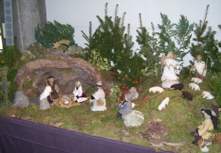 Foto der Krippe in St. Johannes in Ingolstadt