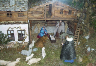 Foto der Krippe in St. Konrad in Ingolstadt
