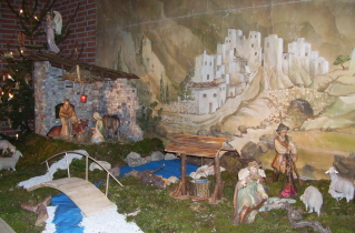 Foto der Krippe in St. Martin in Ingolstadt