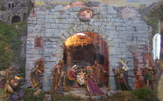 Foto der Krippe in St. Lorenz in Kempten