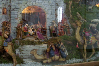 Foto der Krippe in St. Lorenz in Kempten
