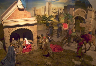 Foto der Krippe in St. Michael in Peiting