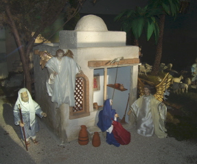 Foto der Krippe in St. Johann in Pei&szlig;enberg