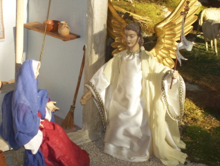 Foto der Krippe in St. Johann in Pei&szlig;enberg