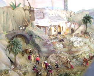 Foto der Krippe in St. Stephan in Pfaffenhausen