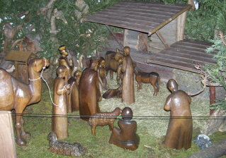 Foto der Krippe in St. Ulrich in Kempten