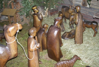 Foto der Krippe in St. Ulrich in Kempten