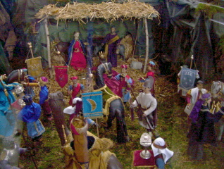 Foto der Krippe in St. Martin in Wertingen