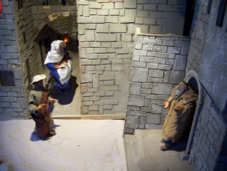 Foto der Krippe in St. Ulrich in Kaufbeuren