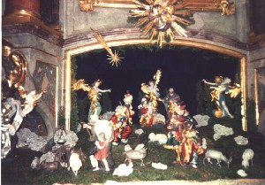 Foto der Krippe in St. Clemens in Herbertshofen