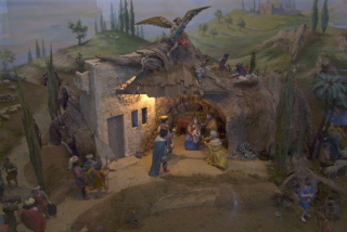 Foto der Krippe in St. Martin in Pfaffenhofen/Roth