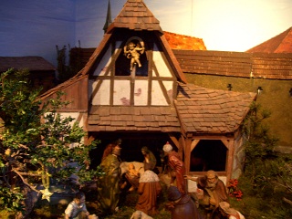 Foto der Krippe in St. Salvator in N&ouml;rdlingen